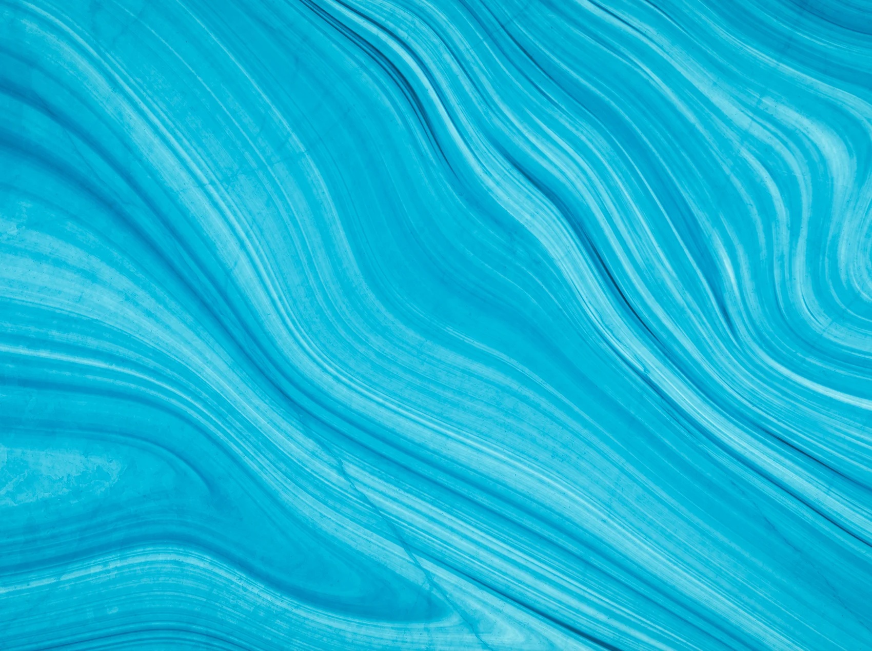 Vibrant swirling blue marbled artwork